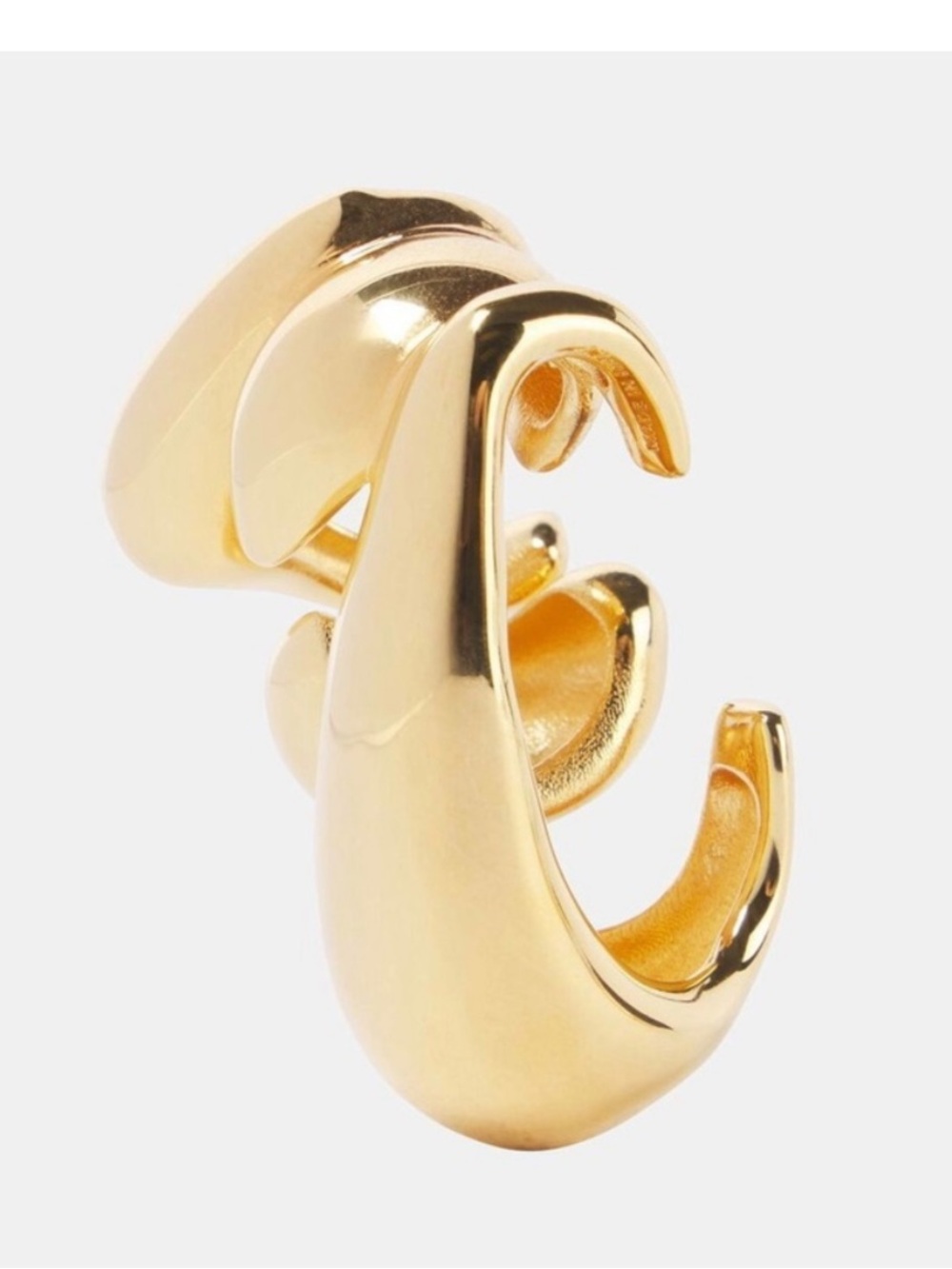 Givenchy Feline Golden Ear Cuff Earrings - Picture 3 of 9
